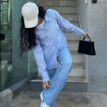 Popcorn Blue Shirt - Image 4